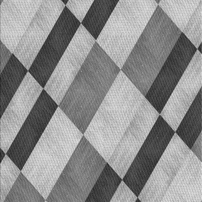 Patterned Carbon Gray Rug, pat3638gry