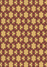 Machine Washable Transitional Orange Rug, wshpat3639brn