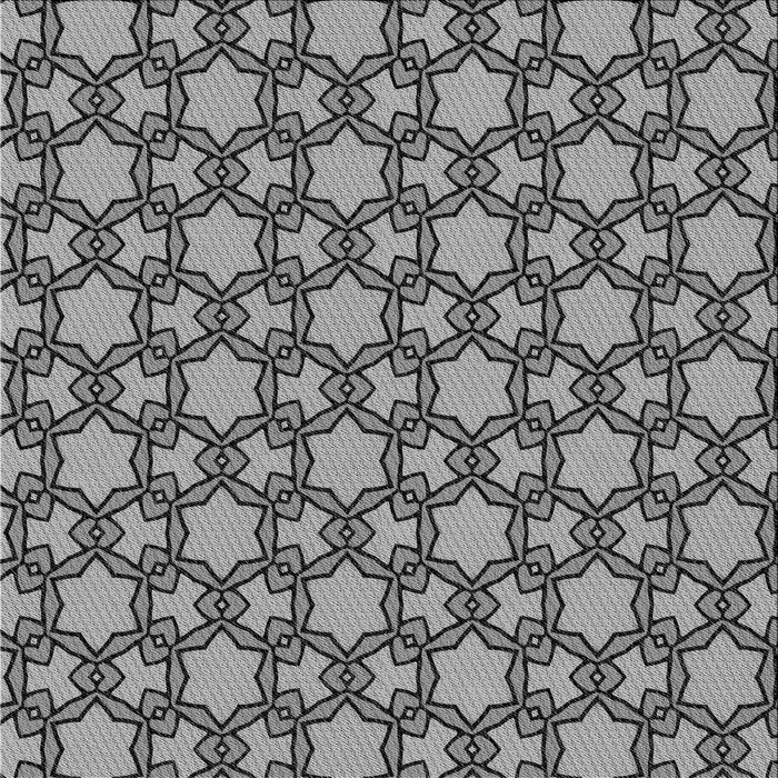 Round Patterned Dark Gray Rug, pat3639gry