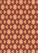 Patterned Orange Rug, pat3639org