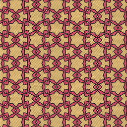 Sideview of Machine Washable Transitional Saffron Red Rug, wshpat3639