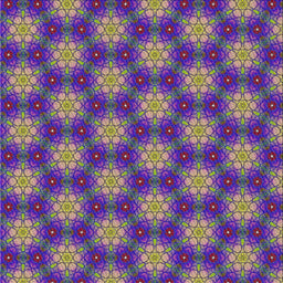 Square Patterned Bright Purple Novelty Rug, pat363