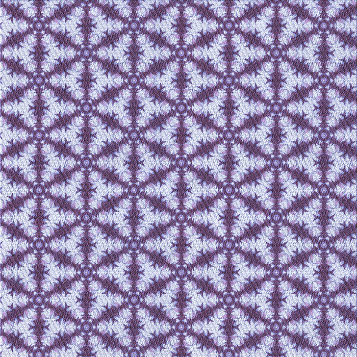 Round Patterned Blue Rug, pat364blu