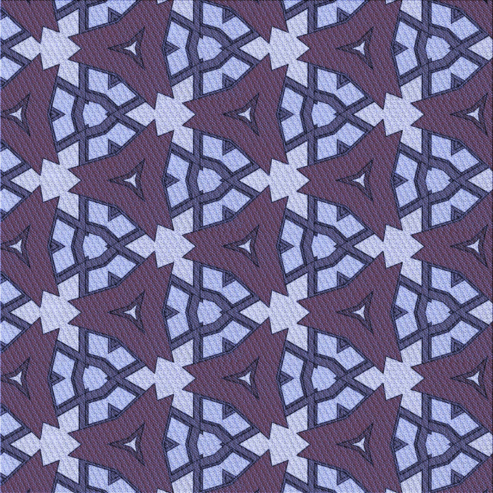 Round Machine Washable Transitional Purple Mimosa Purple Rug, wshpat3641blu