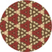 Square Machine Washable Transitional Peru Brown Rug in a Living Room, wshpat3641brn