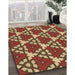 Machine Washable Transitional Peru Brown Rug in a Family Room, wshpat3641brn