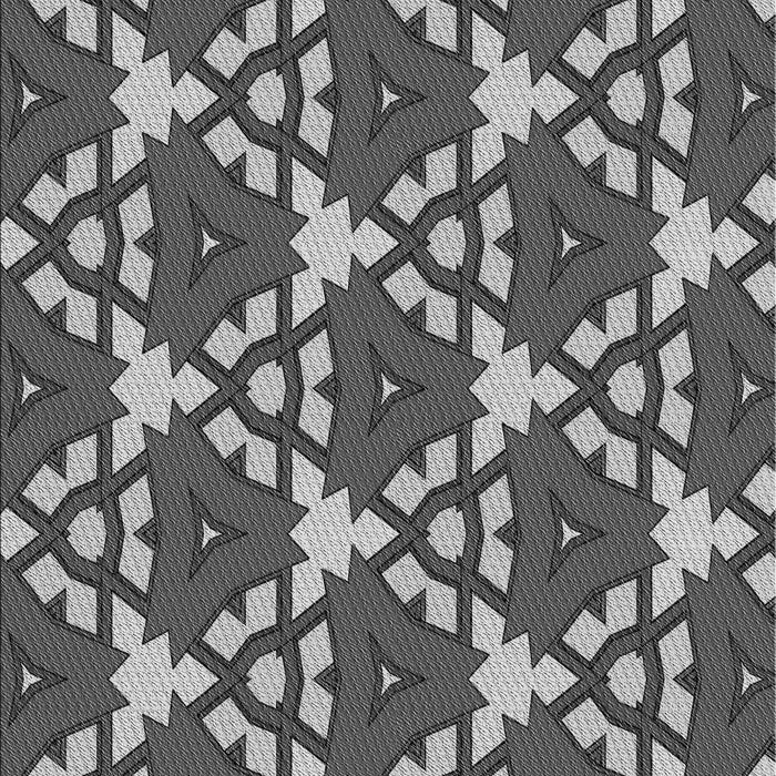 Machine Washable Transitional Dark Gray Rug, wshpat3641gry