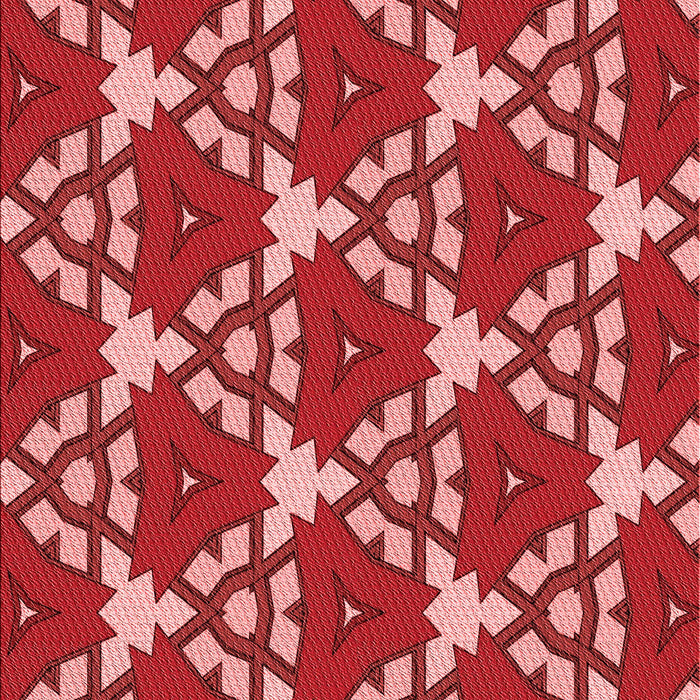 Machine Washable Transitional Red Rug, wshpat3641rd