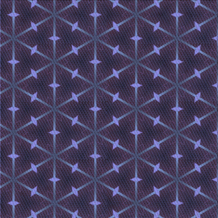 Round Patterned Slate Blue Rug, pat3642blu