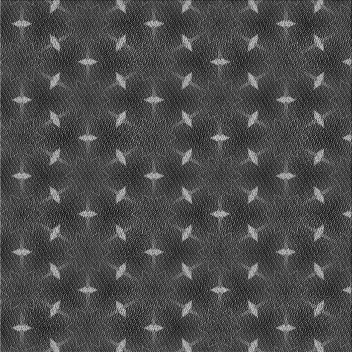 Round Patterned Ash Gray Rug, pat3642gry