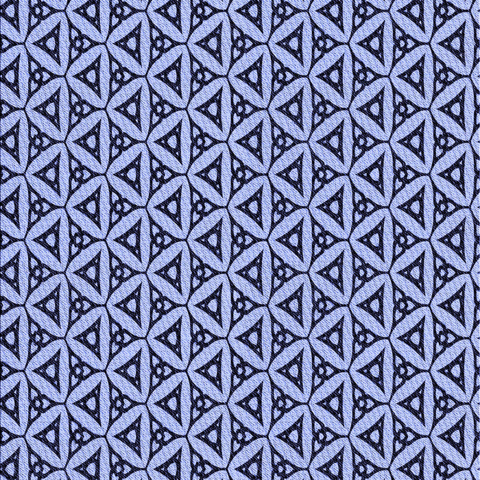 Patterned Blue Rug, pat3643blu