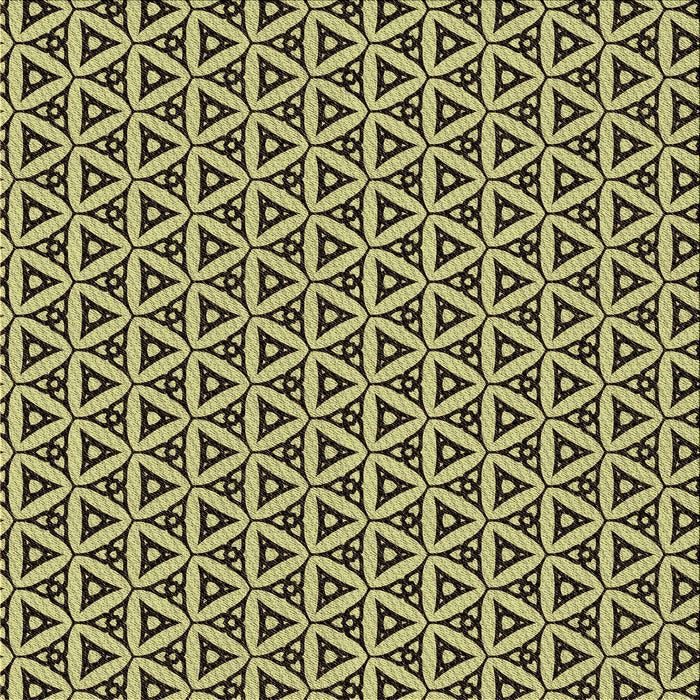 Round Patterned Milk Chocolate Brown Rug, pat3643brn
