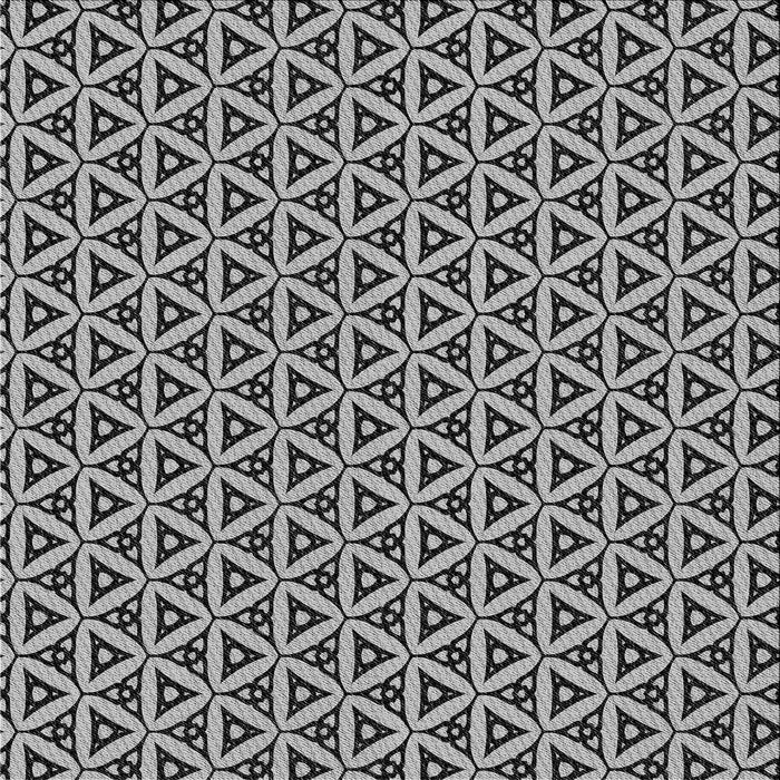 Round Patterned Silver Gray Rug, pat3643gry