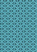 Patterned Bright Cyan Blue Rug, pat3643lblu