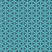 Round Patterned Bright Cyan Blue Rug, pat3643lblu