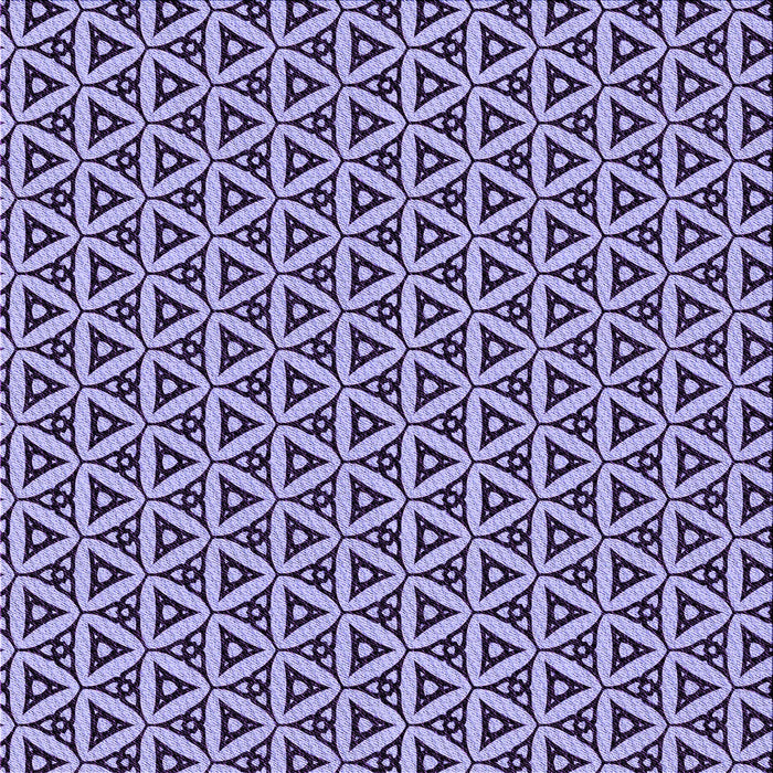 Round Patterned Purple Haze Purple Rug, pat3643pur