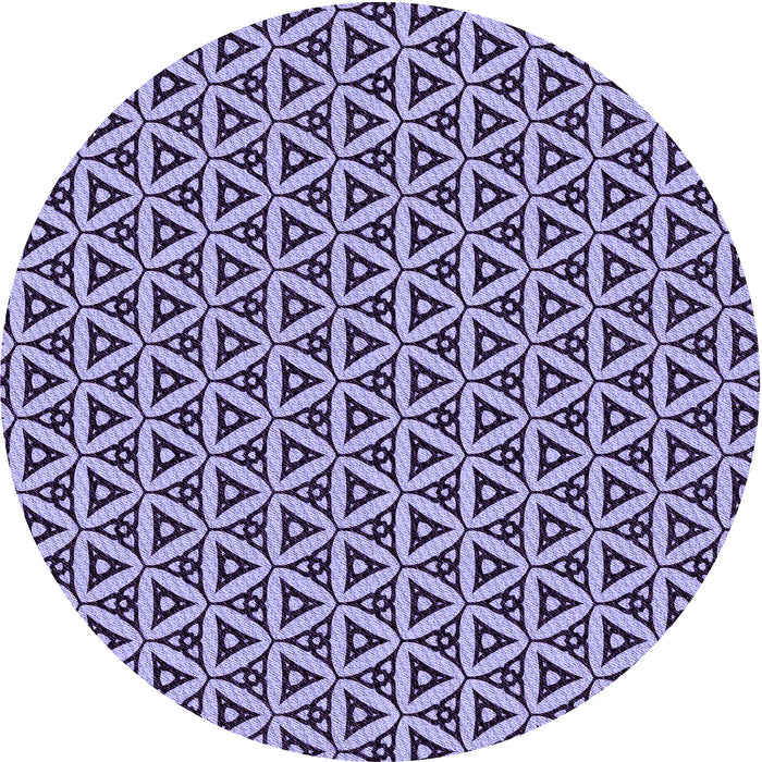 Square Patterned Purple Haze Purple Rug, pat3643pur