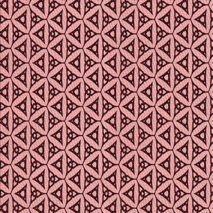 Patterned Pastel Pink Rug, pat3643rd