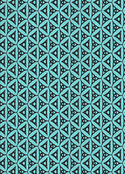Patterned Sky Blue Novelty Rug, pat3643