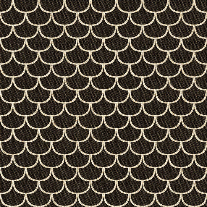 Round Machine Washable Transitional Brown Rug, wshpat3644brn