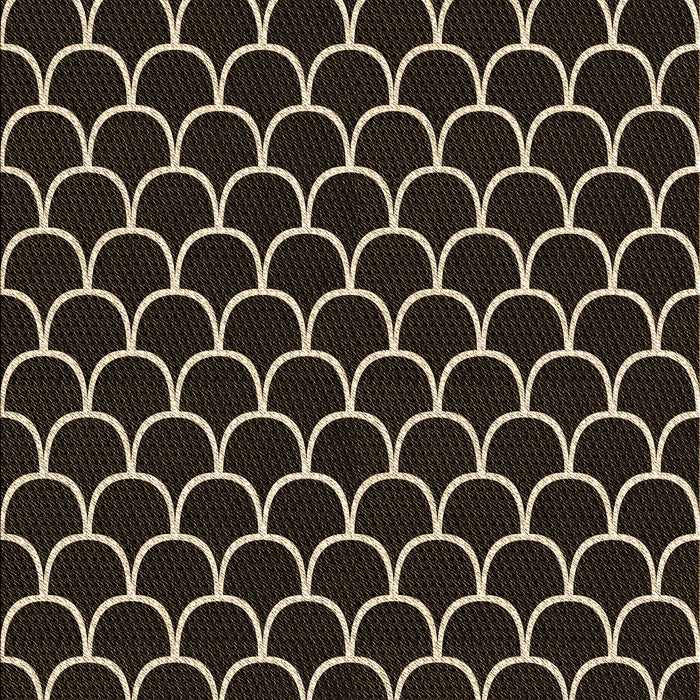 Machine Washable Transitional Brown Rug, wshpat3644brn