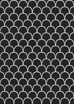 Patterned Gray Abstract Machine Washable Rug, wshpat3644