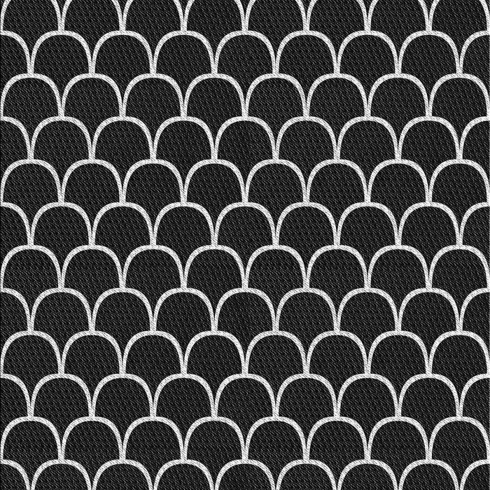 Patterned Gray Abstract Machine Washable Rug, wshpat3644