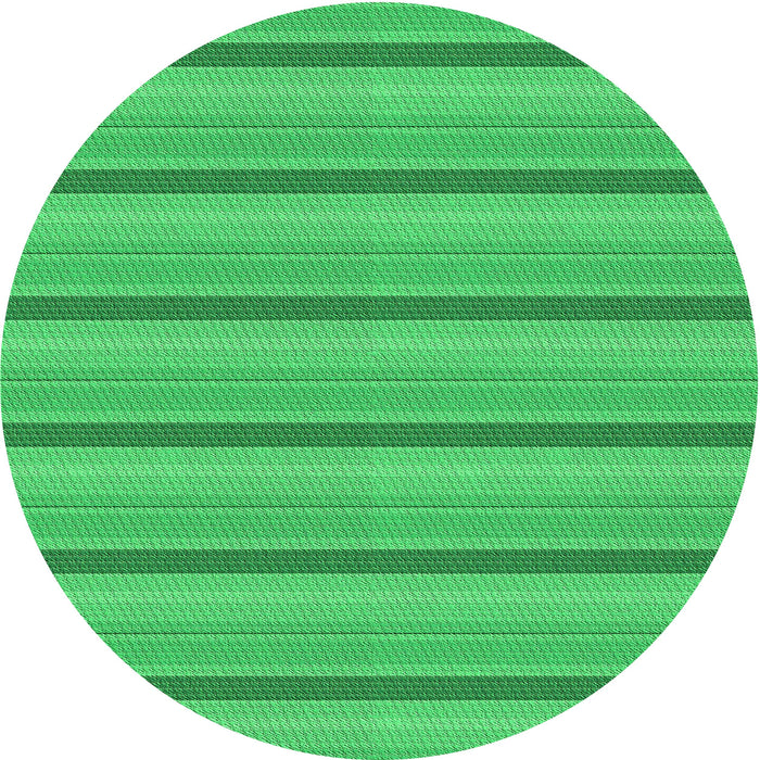 Square Patterned Neon Green Rug, pat3647grn