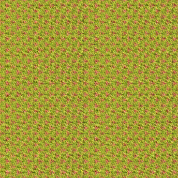 Round Patterned Green Rug, pat3648org