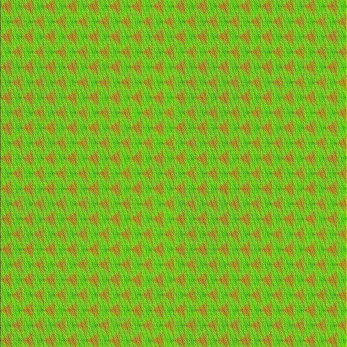 Patterned Bright Green Rug, pat3648yw