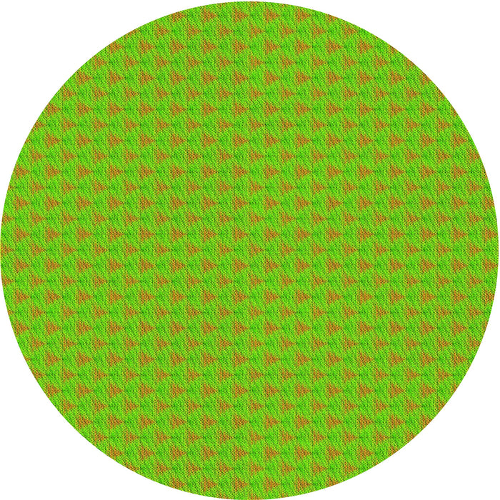 Square Machine Washable Transitional Bright Green Rug in a Living Room, wshpat3648yw