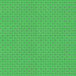 Square Patterned Neon Green Novelty Rug, pat3648