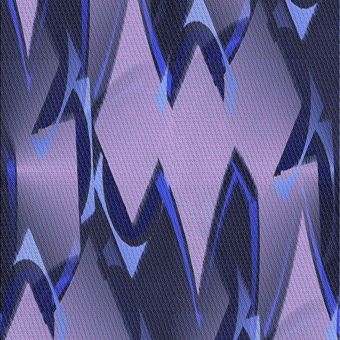 Patterned Blue Rug, pat3649blu