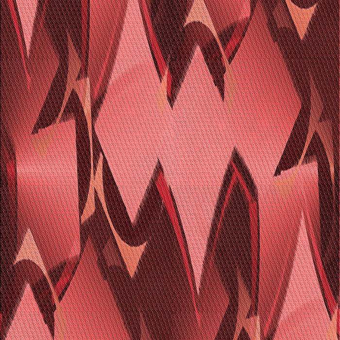 Machine Washable Transitional Cranberry Red Rug, wshpat3649rd