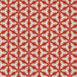 Sideview of Machine Washable Transitional Red Rug, wshpat364