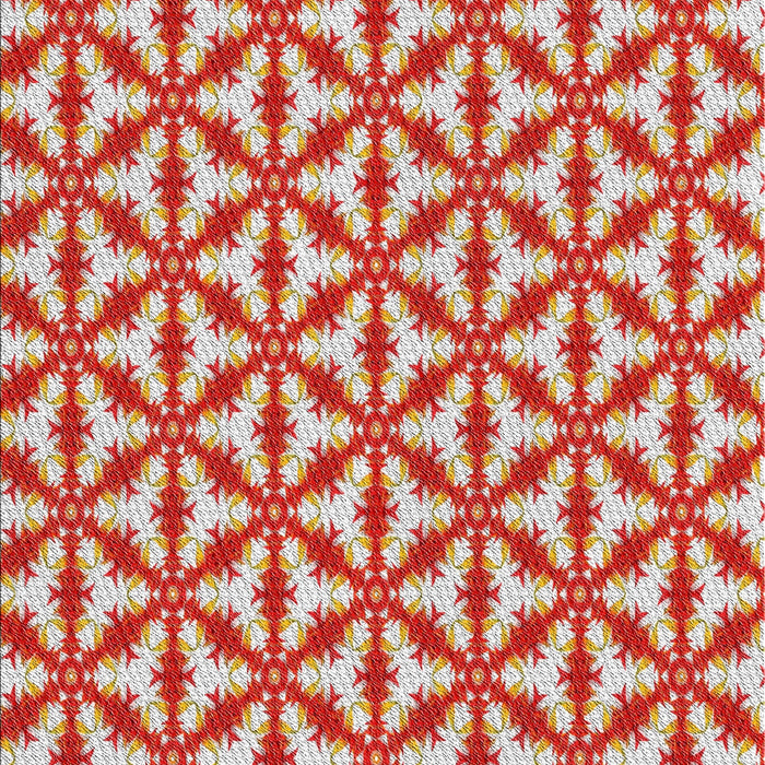 Patterned Red Novelty Rug, pat364