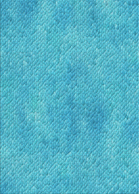 Machine Washable Transitional Dark Turquoise Green Rug, wshpat3650lblu