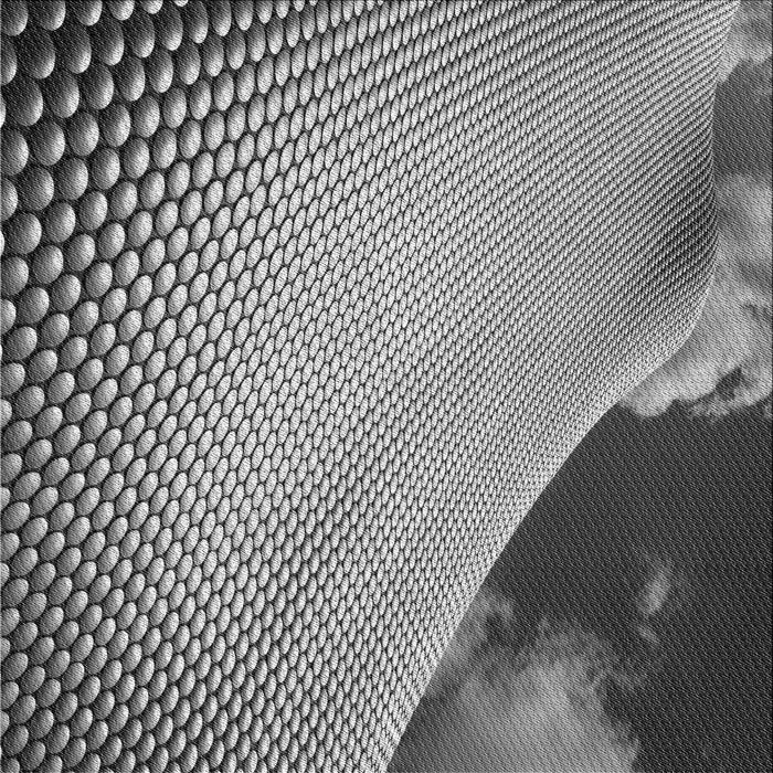 Round Machine Washable Transitional Cloud Gray Rug, wshpat3651gry