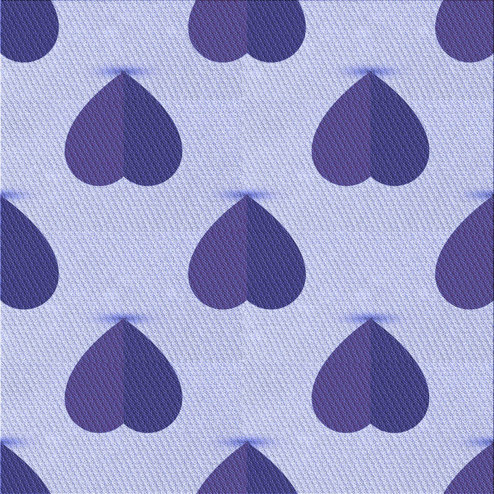 Round Machine Washable Transitional Periwinkle Purple Rug, wshpat3652blu