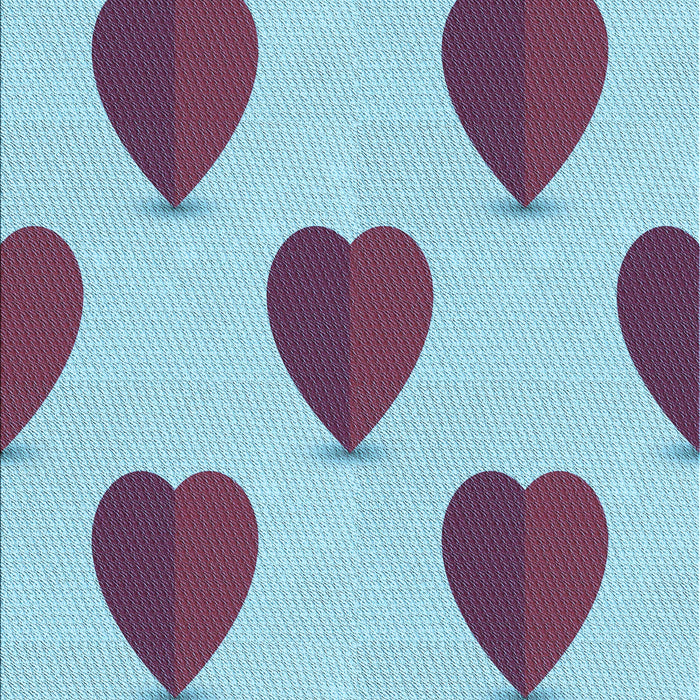 Machine Washable Transitional French Lilac Purple Rug, wshpat3652lblu