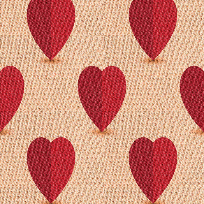 Patterned Pastel Orange Rug, pat3652org