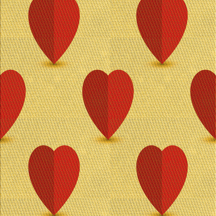 Patterned Orange Red Orange Rug, pat3652yw