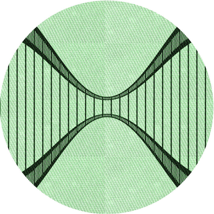 Square Machine Washable Transitional Mint Green Rug in a Living Room, wshpat3653grn