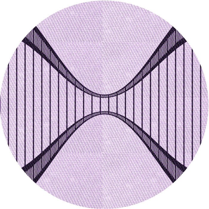 Square Patterned Purple Flower Purple Rug, pat3653pur