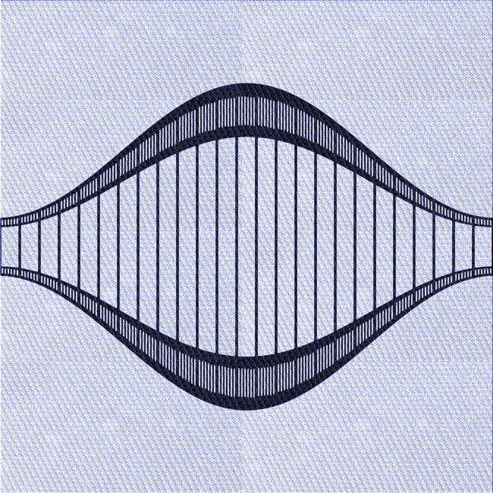 Round Patterned Lavender Blue Rug, pat3654blu