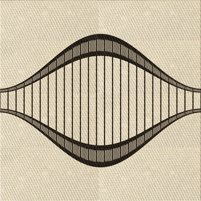 Round Machine Washable Transitional Moccasin Beige Rug, wshpat3654brn