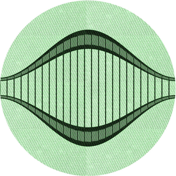 Square Patterned Mint Green Rug, pat3654grn