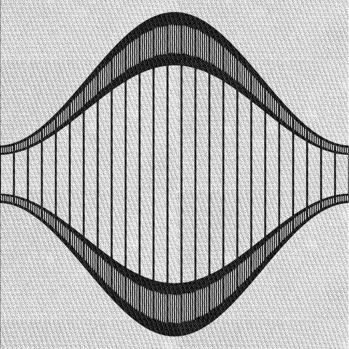 Patterned Platinum Gray Rug, pat3654gry