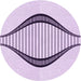 Square Patterned Lilac Purple Rug, pat3654pur