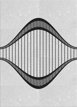 Machine Washable Transitional White Smoke Rug, wshpat3654